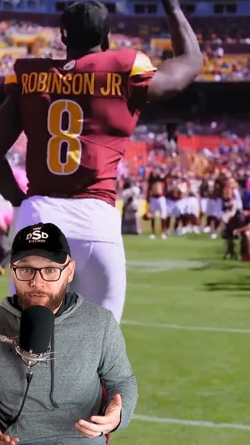 50 cent Shows Love to Commanders RB Brian Robinson #shorts смотреть онлайн
