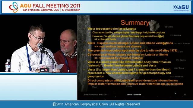 Fall Meeting 2011: Dawn Explores Vesta III смотреть онлайн