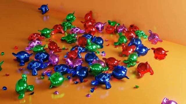 Gravity simulation Blender смотреть онлайн