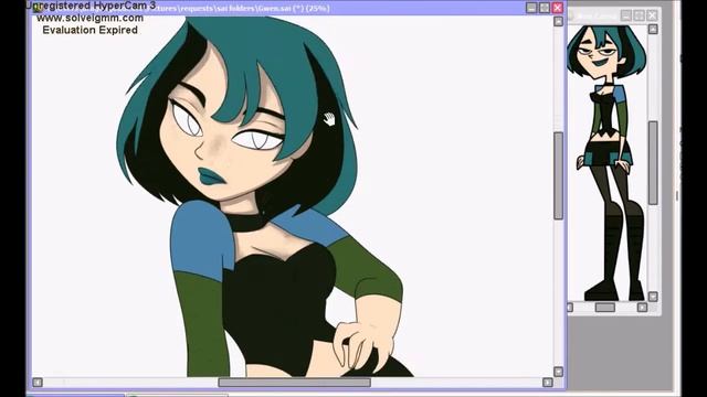 DB Draws- Gwen- Speedspaint смотреть онлайн