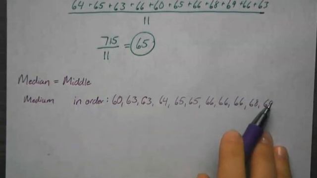 Mean, Median, and Mode смотреть онлайн