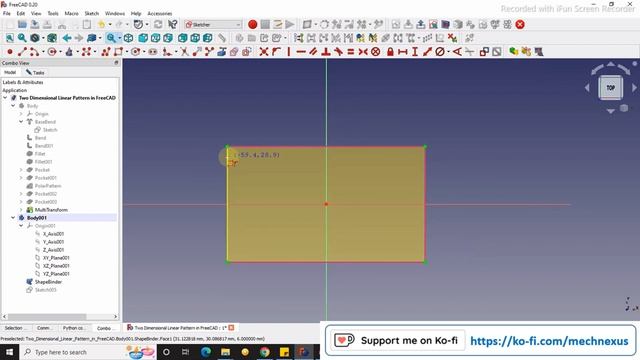 Multi Body Modeling with Shape Binder | FreeCAD Tutorial | FreeCAD Shape Binder | смотреть онлайн