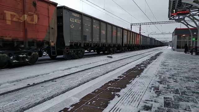 ВЛ-10 Электровоз Товарный поезд смотреть онлайн