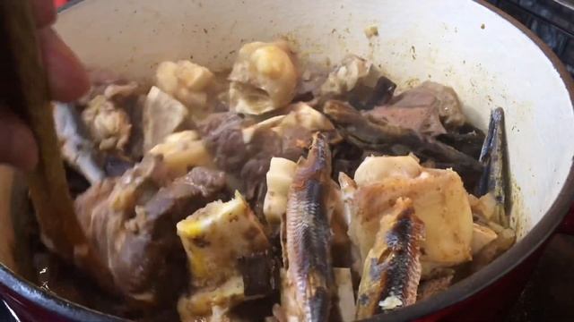 Let’s cook with me : The Authentic Ghanaian PALM NUT SOUP | Ghana Abenkwan смотреть онлайн