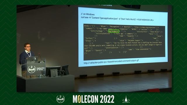 m0leCon 2022 - Bobby Rauch - “GIFShell” — Covert Attack Chain and C2 Utilizing Microsoft Teams GIFs смотреть онлайн