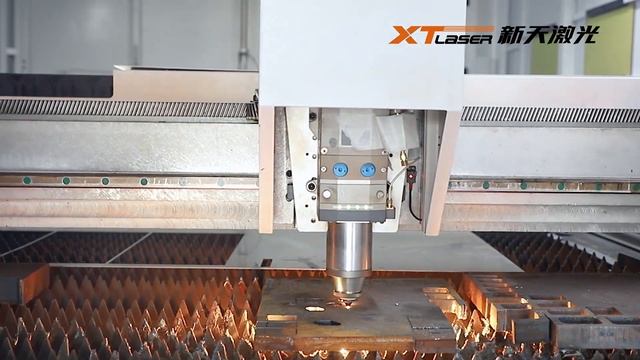 XT-Laser---Станок для лазерной резки высокой мощности. смотреть онлайн