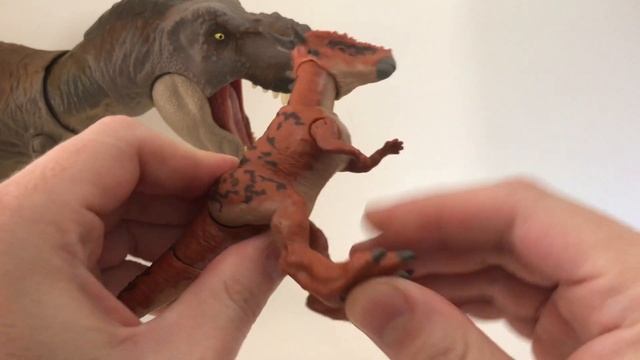 Toy Shiz REVIEWS: DINO RIVALS Jurassic Park Bite And Fight T-rex, Concavenator And MORE!