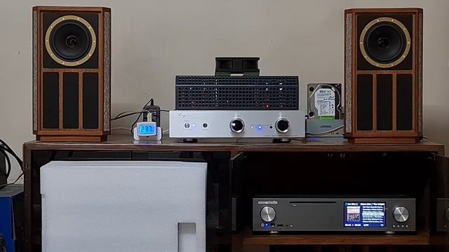 HiFi System. Tannoy Prestige Autograph Mini speakers. Mona Lisa смотреть онлайн