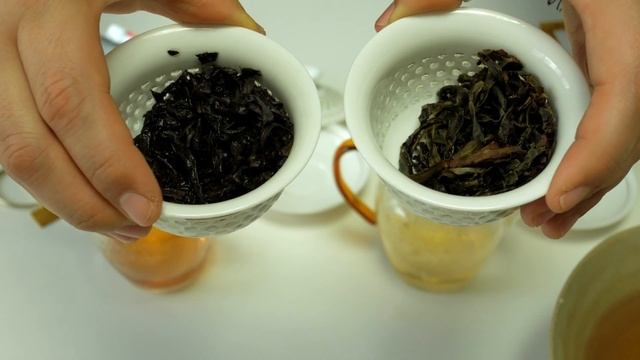 Wuyi Rock Tea vs Dan Cong Oolong feat. Oolong tea comparison tasting смотреть онлайн