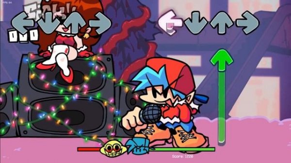 Friday Night Funkin на русском языке. Перевод диалогов Сюжет и Прохождение на Хард уровне.