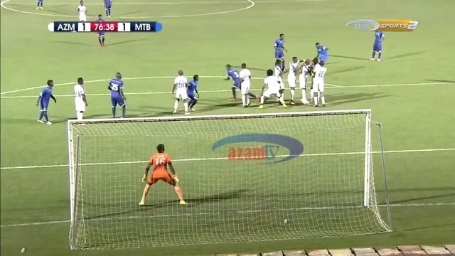 Kelvin Sabato best free kick against Azam смотреть онлайн