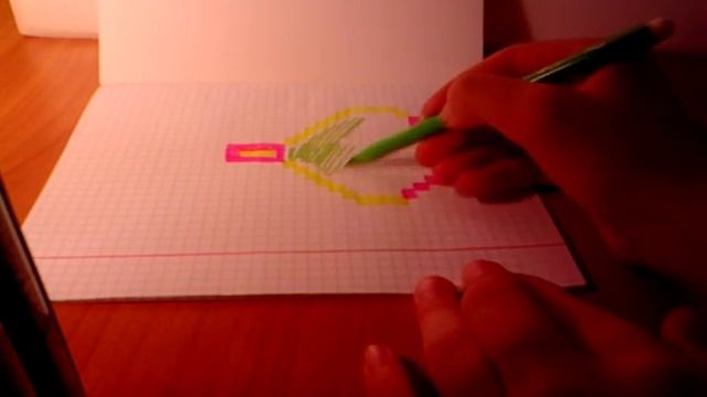 Рисуем бантик по клеточкам смотреть онлайн