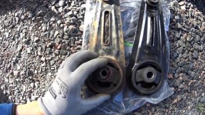 Nissan Qashqai J10 - замена задней нижней подушки двигателя