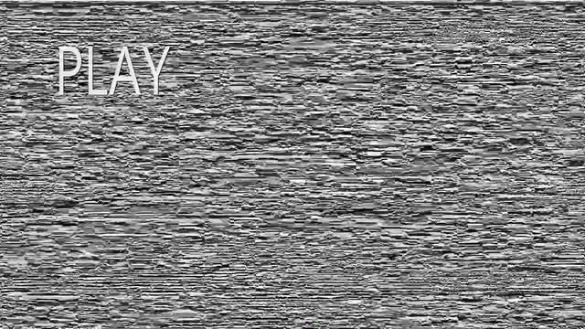 VHS Tape Glitch/ Vhs Play Screen/ Tv Static Noise/ FREE TO USE