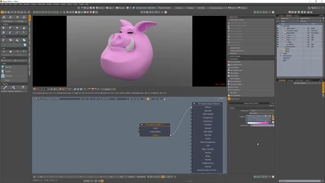 Modo _ Octane Render_ Incidence Angle Gradient смотреть онлайн