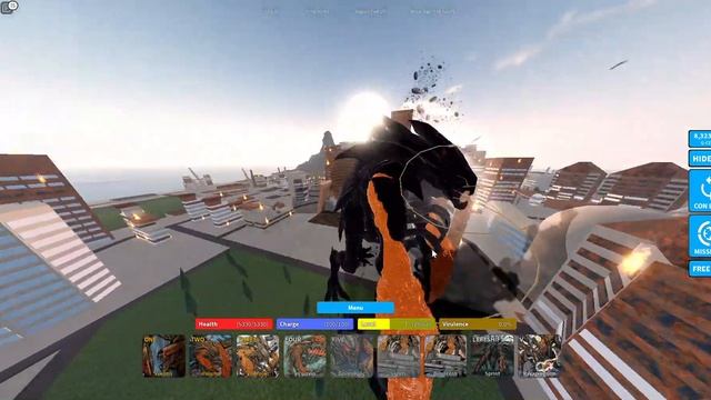 NEW MUTO PRIME ( Roblox kaiju universe смотреть онлайн