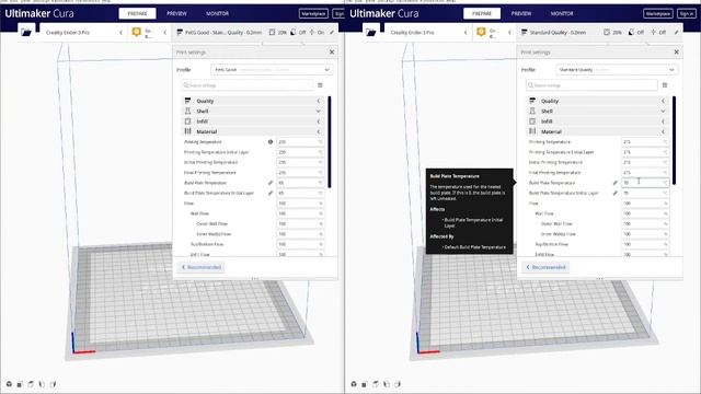 Ender 3 & 3 Pro PETG Slicer Settings смотреть онлайн