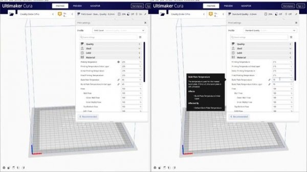 Ender 3 & 3 Pro PETG Slicer Settings