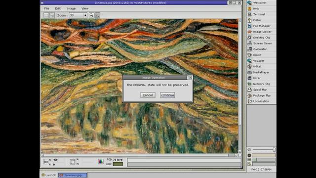 QNX Neutrino v2.1 - Image Viewer смотреть онлайн