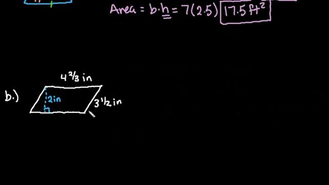 Find Area and Perimeter of a Parallelogram смотреть онлайн