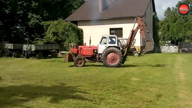 НИКОМУ НЕИЗВЕСТНЫЙ ЭКСКАВАТОР-АМФИБИЯ ЮМЗ-6. смотреть онлайн