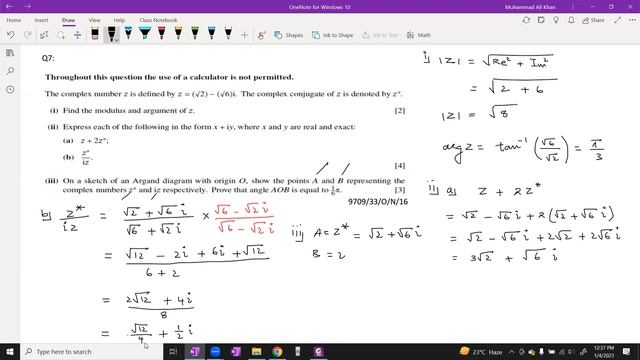 A2 P3 Complex Numbers Lecture 5 смотреть онлайн