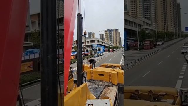 Sany Crane 50 ton. смотреть онлайн