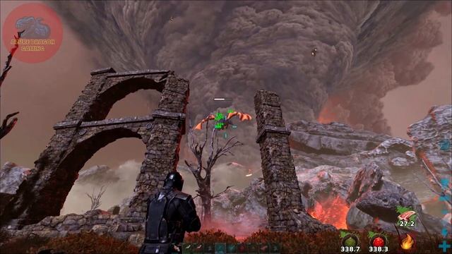 Ark | Dragon | Island Boss Fight | Solo | On Foot | Gamma Difficulty | 4K смотреть онлайн