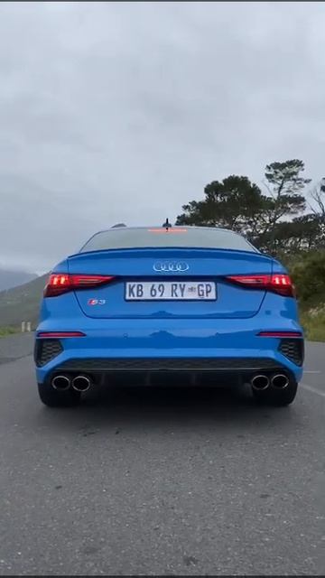 2022 Audi S3 Sedan Launch control. смотреть онлайн