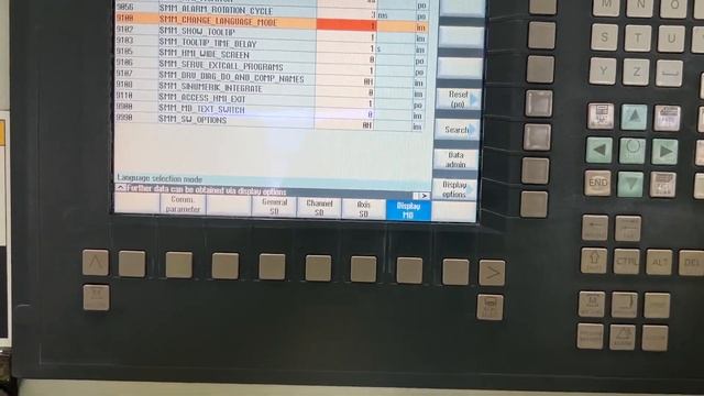 Sinumerik 840D sl: How to set two languages to switch from a list of 5 available (MD9100 parameter) смотреть онлайн