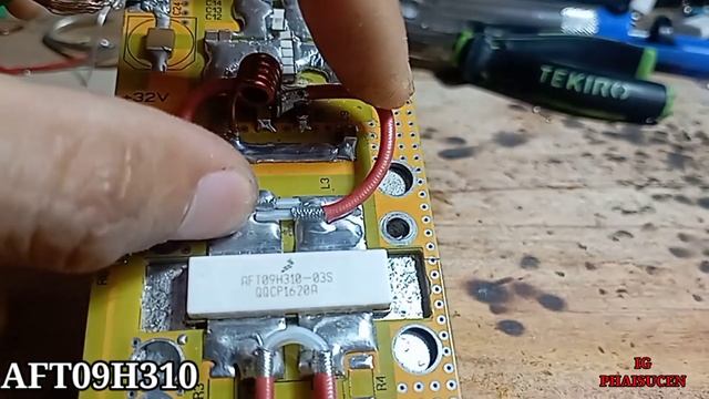 Booster Pemancar AFT09H310 BISA MENGHASILKAN 360 WATT!!! смотреть онлайн