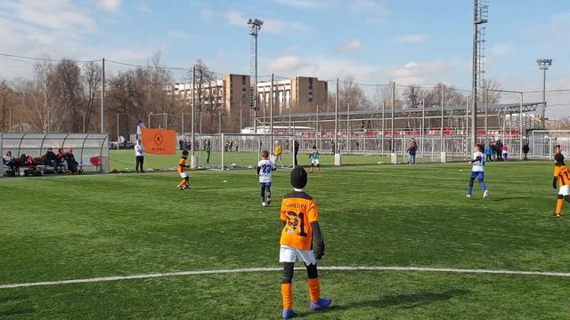 FC Rinus (U11) - Академия Кулешова (U11). Чемпионат Moscow children's league. 1-й тур по 2012 г.р. смотреть онлайн