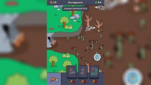 ☑️ We are Warriors / Gameplay Walkthrough / Dungeons Zombie Attack 1-9 смотреть онлайн