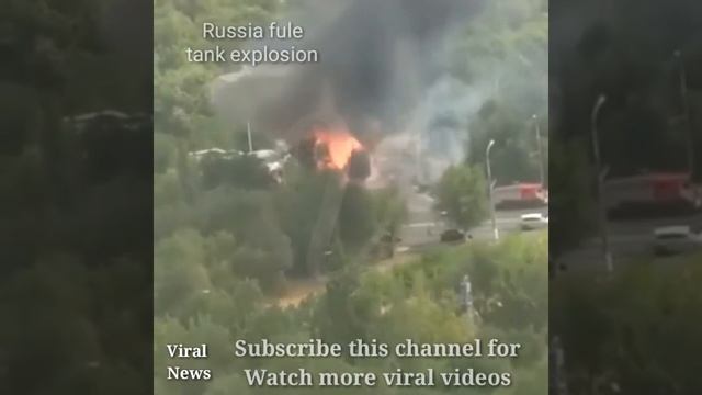 FULL VIDEO OF RUSSIAN FUEL TANK EXPLOSION смотреть онлайн