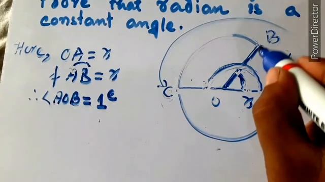 What is radian?Prove that radian is constant angle for WBBSE & CBSE by Ahrar. смотреть онлайн
