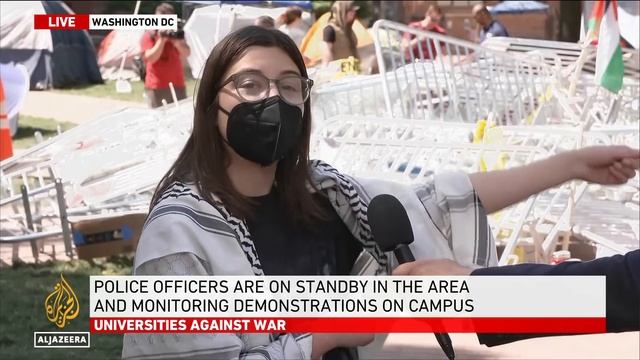 Hundreds of students arrested in pro-Palestine campus protests смотреть онлайн