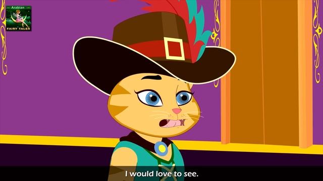 القط ذو الحذاء | Puss In Boots In Arabic | @ArabianFairyTales