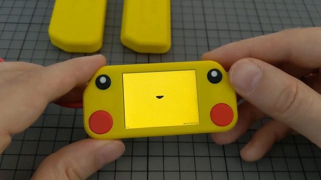 Demo: 3d printed case (P2 B1 "picochu") for Pico Display Pack 2.0 (Pi Pico) by printminion смотреть онлайн