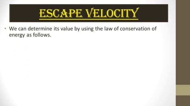 What is ESCAPE VELOCITY? (Class 10 – physics). Lesson – Gravitation. Derivation for Escape velocity смотреть онлайн