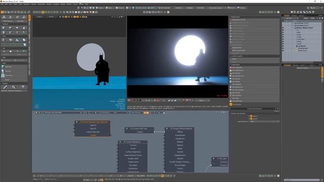 Modo _ Octane Render_ Invalid Pin Connection Preference смотреть онлайн