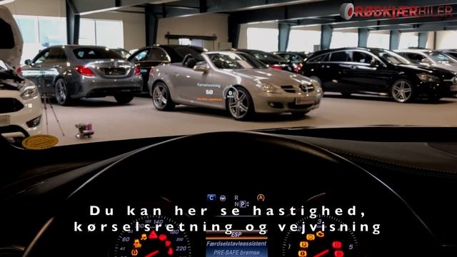Mercedes C-klasse | Head-up display смотреть онлайн