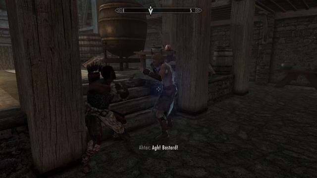 Skyrim - Ahtar vs Hamelyn (Legendary Difficulty) смотреть онлайн