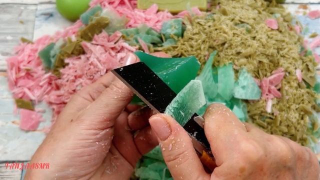 ASMR Soap Cutting Relaxing Sounds АСМР мыло Резка мыла Релакс #relaxtime