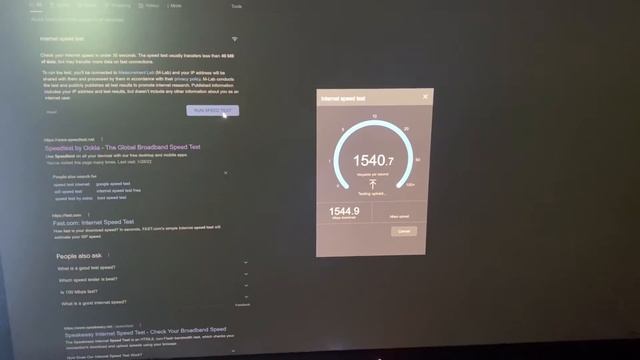 AT&T 2 gig fiber speed test смотреть онлайн