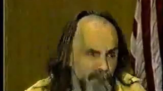 Charles Manson puts on his girlish charm lol смотреть онлайн