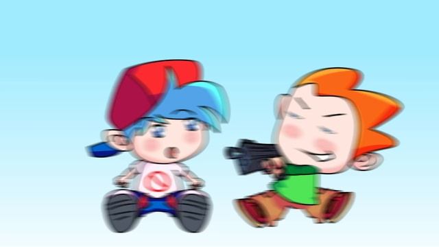 Anime Chibi Fnf vs Finger || Friday Night Funkin' Animation || Boyfriend and Pico смотреть онлайн