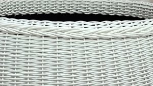 Плетение из ротанга, Узор,Рисунок Коса объемная