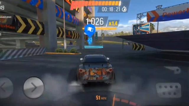 Играем в DRIFT MAX PRO. Проходим этапы чтобы, получить ромдомную тачку. смотреть онлайн