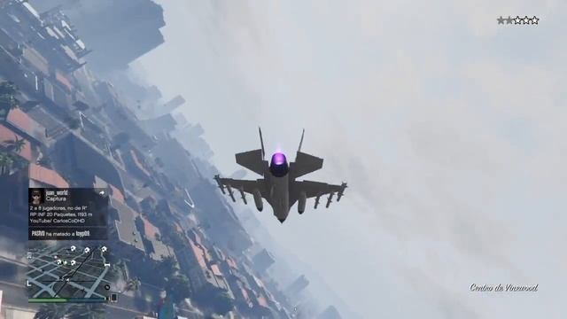 GTA Online | Jet backward kills 3#/Matando con caza marcha atrás смотреть онлайн