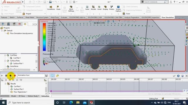 AERODYNAMICS | SOLIDWORKS FLOW SIMULATION | 2020 смотреть онлайн